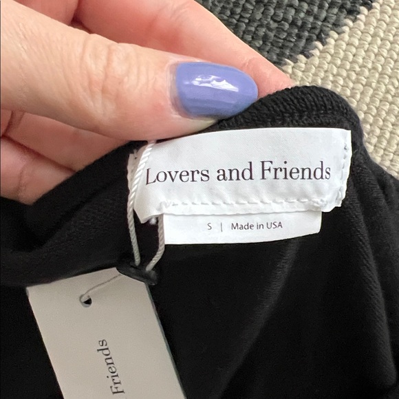 Lovers and Friends Black Knit Kelly Jumpsuit - Picture 4 of 4